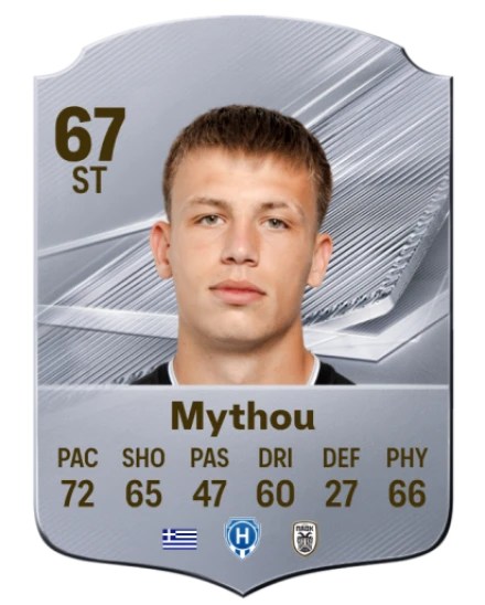 Mythou 67 Silver ST FC 27 card