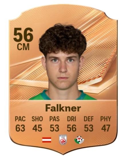 Falkner 56 Bronze CM FC 27 card
