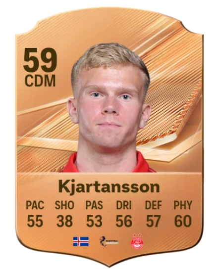 Kjartansson 59 Bronze CDM FC 27 card