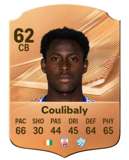 Coulibaly 62 Bronze CB FC 27 card