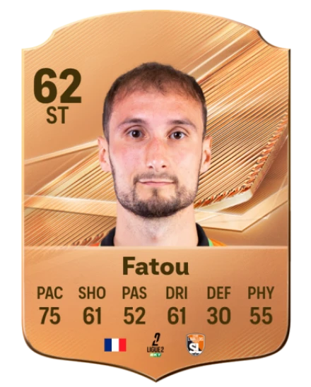 Fatou 62 Common ST FC 26 card