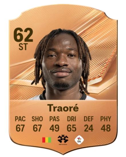 Traoré 62 Bronze ST FC 27 card