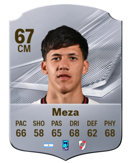 Meza 67 Silver CM FC 27 card