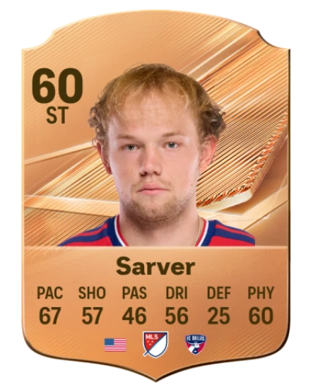 Sarver 60 Bronze ST FC 27 card