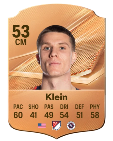 Klein 53 Bronze CM FC 27 card