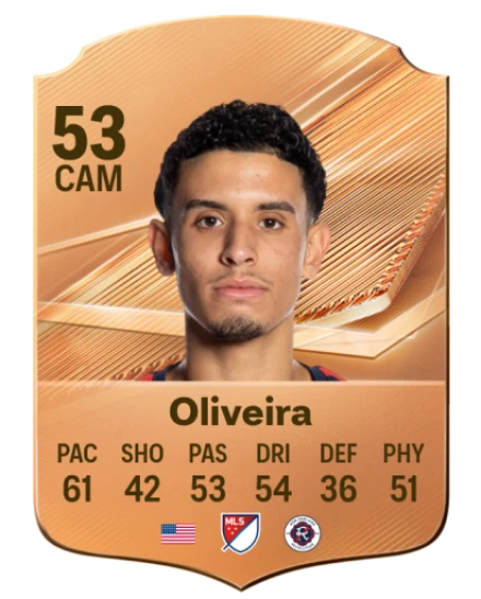 Oliveira 53 Bronze CAM FC 27 card