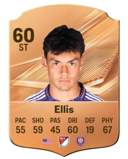 Ellis 60 Bronze ST FC 27 card