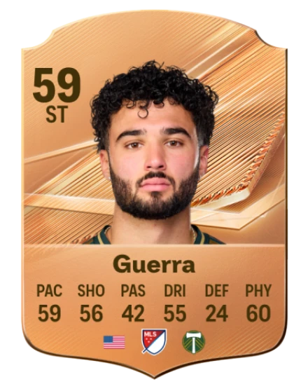 Guerra 59 Bronze ST FC 27 card