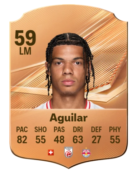 Aguilar 59 Common LM FC 26 card