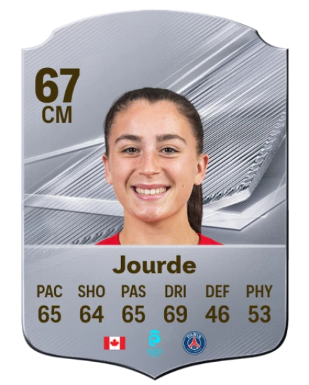 Jourde 67 Silver CM FC 27 card