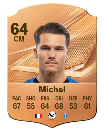 Michel 64 Bronze CM FC 27 card