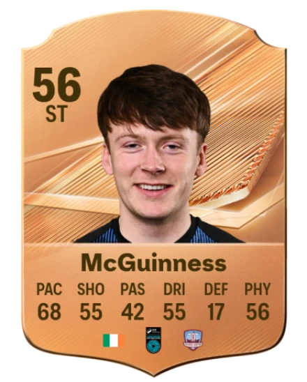 McGuinness 56 Bronze ST FC 27 card