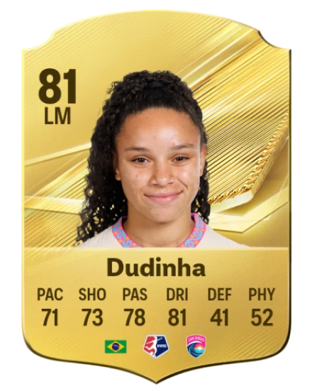 Dudinha 81 Common LM FC 26 card