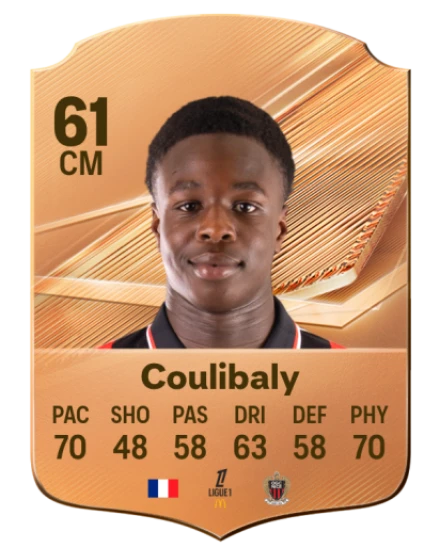 Coulibaly 61 Bronze CM FC 27 card