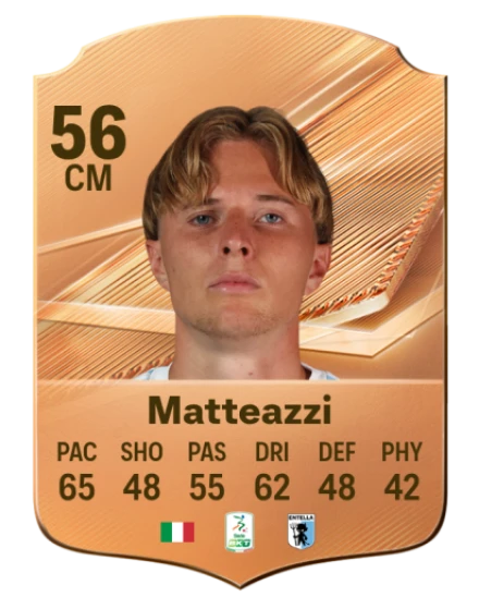Matteazzi 56 Bronze CM FC 27 card