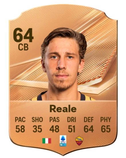 Reale 64 Bronze CB FC 27 card