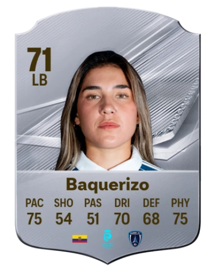Baquerizo 71 Common LB FC 26 card