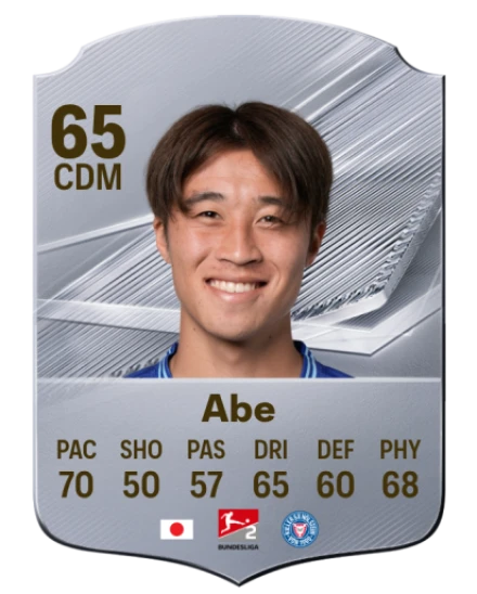 Abe 65 Silver CDM FC 27 card