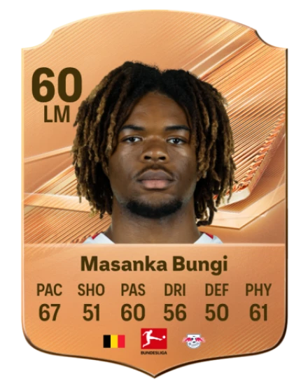 Masanka Bungi 60 Bronze LM FC 27 card