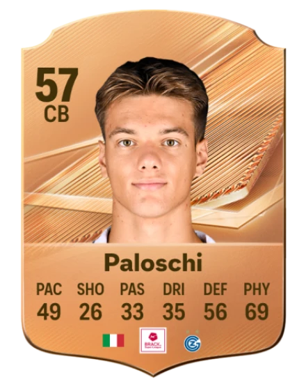 Paloschi 57 Bronze CB FC 27 card