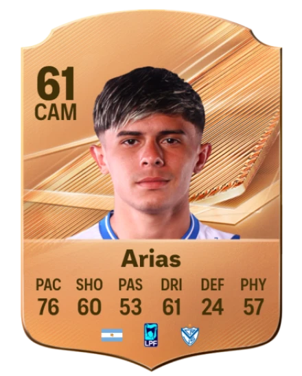 Arias 61 Common CAM FC 26 card