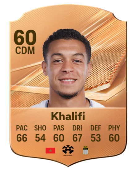 Khalifi 60 Bronze CDM FC 27 card