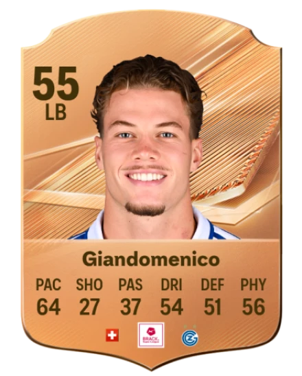 Giandomenico 55 Bronze LB FC 27 card