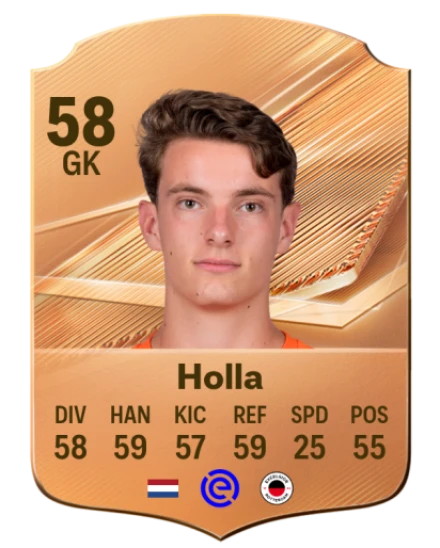 Holla 58 Bronze GK FC 27 card