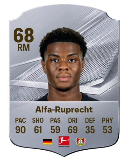 Alfa-Ruprecht 68 Common RM FC 26 card