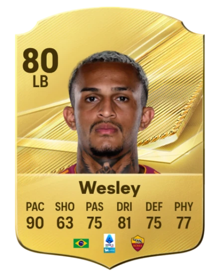 Wesley 80 Common LB FC 26 card