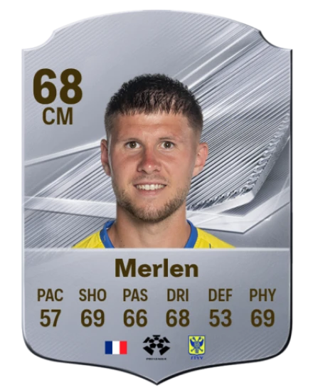 Merlen 68 Common CM FC 26 card
