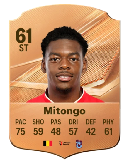 Mitongo 61 Bronze ST FC 27 card