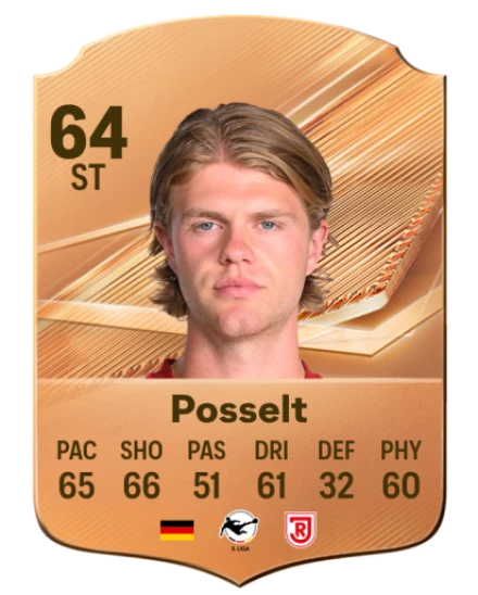 Posselt 64 Bronze ST FC 27 card
