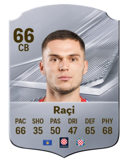 Raçi 66 Silver CB FC 27 card
