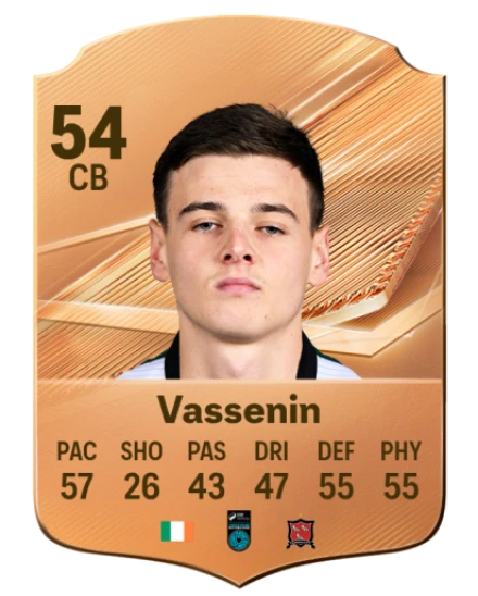 Vassenin 54 Bronze CB FC 27 card
