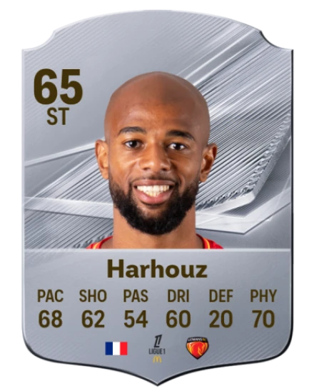 Harhouz 65 Silver ST FC 27 card