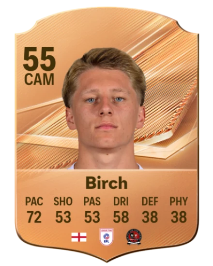 Birch 55 Bronze CAM FC 27 card