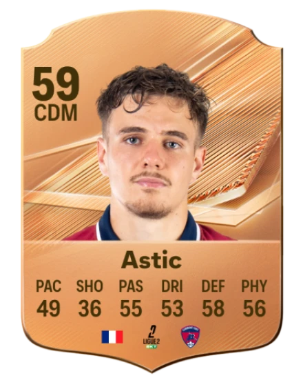 Astic 59 Bronze CDM FC 27 card