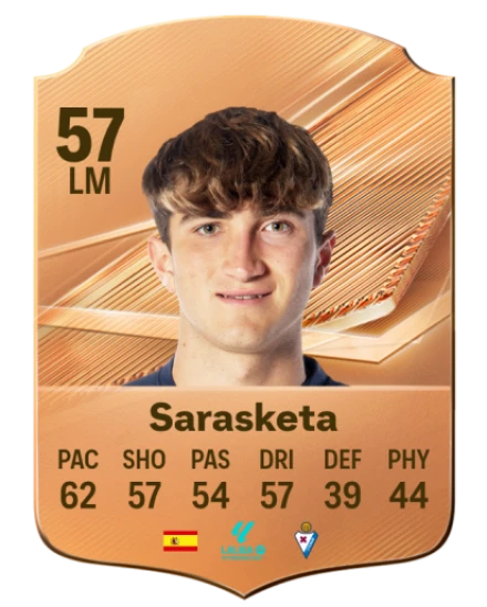 Sarasketa 57 Bronze LM FC 27 card