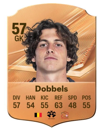 Dobbels 57 Bronze GK FC 27 card