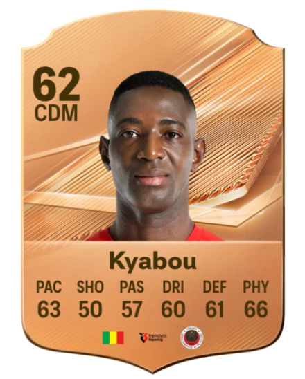 Kyabou 62 Bronze CDM FC 27 card