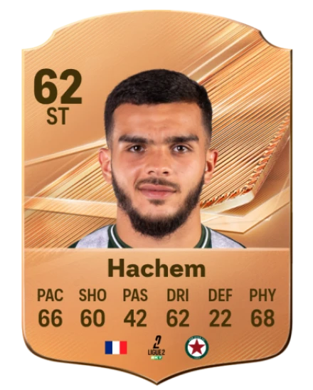 Hachem 62 Bronze ST FC 27 card