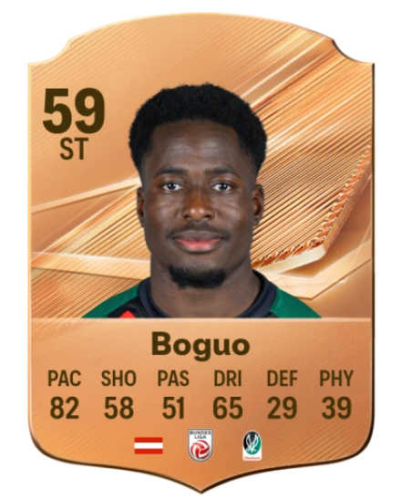 Boguo 59 Bronze ST FC 27 card