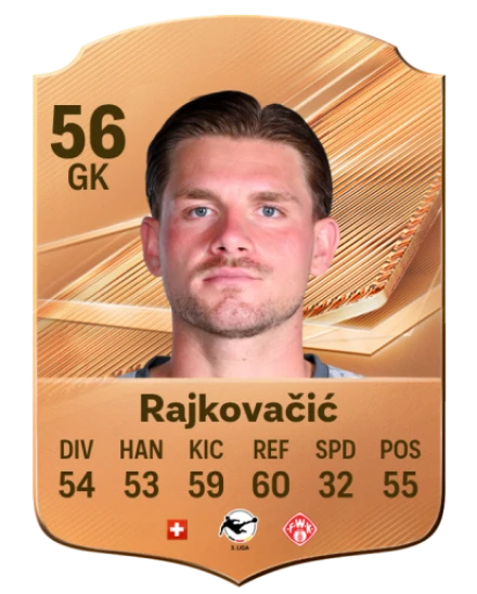 Rajkovačić 56 Bronze GK FC 27 card