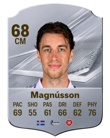 Magnússon 68 Common CM FC 26 card