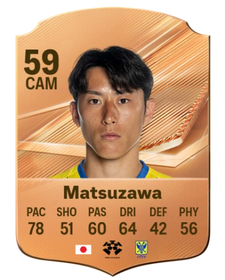 Matsuzawa 59 Bronze CAM FC 27 card