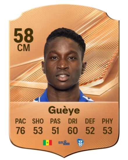 Guèye 58 Bronze CM FC 27 card