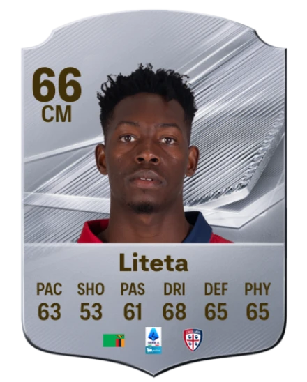 Liteta 66 Silver CM FC 27 card