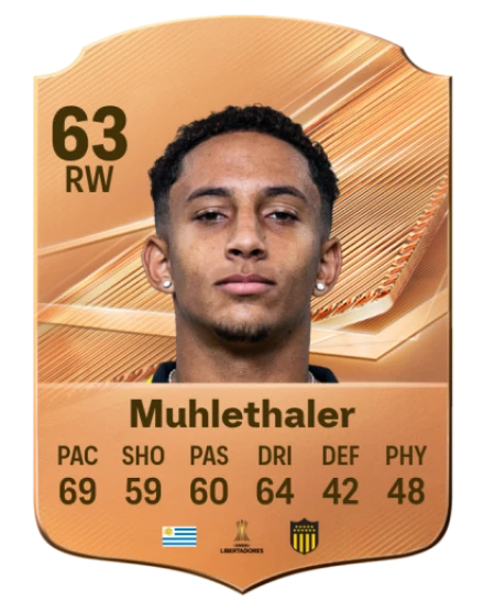 Muhlethaler 63 Bronze RW FC 27 card