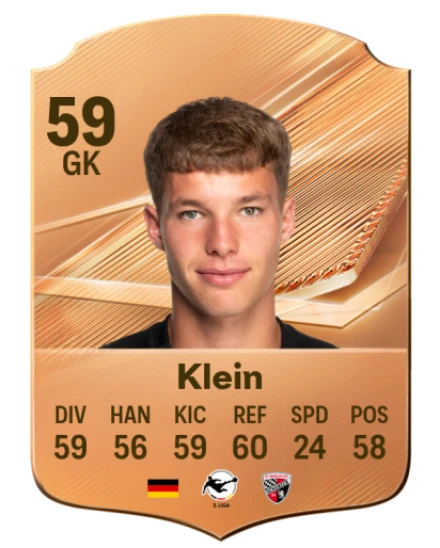 Klein 59 Bronze GK FC 27 card
